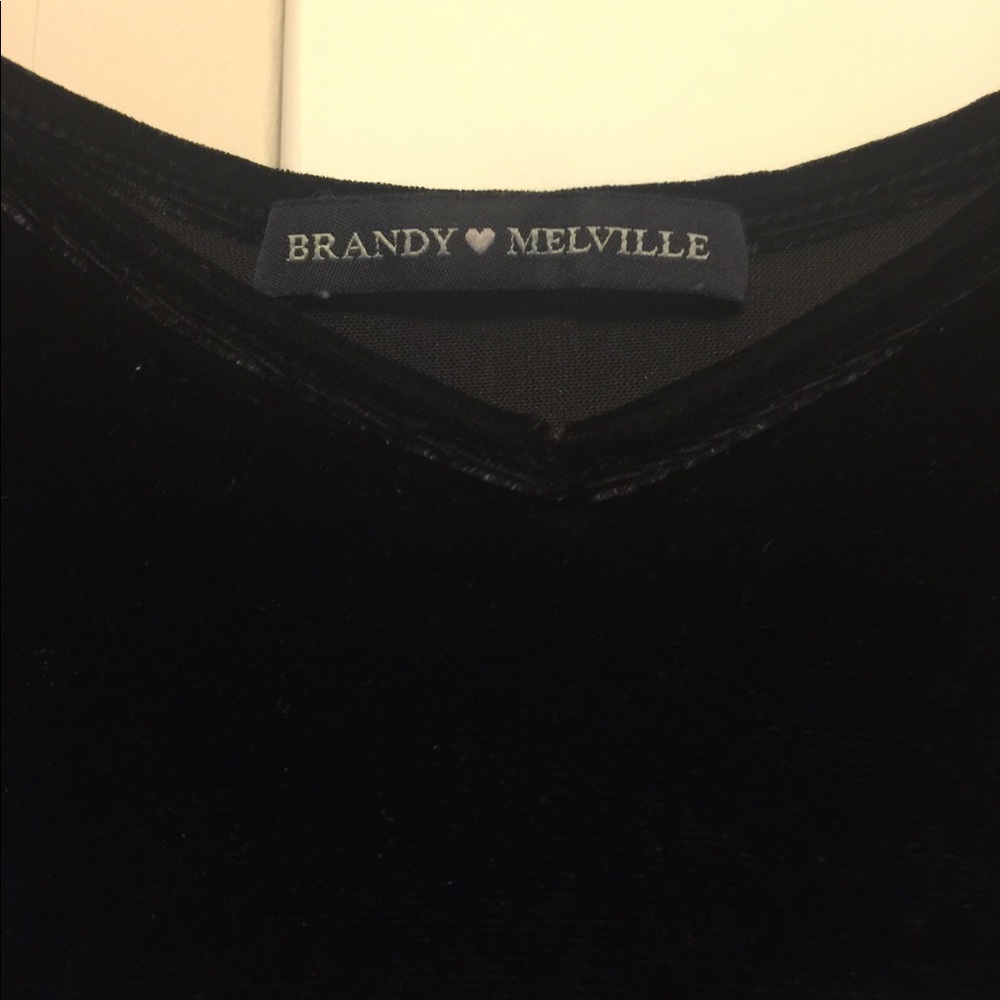 Brandy Melville Velvet Dress - Picture 6 of 6